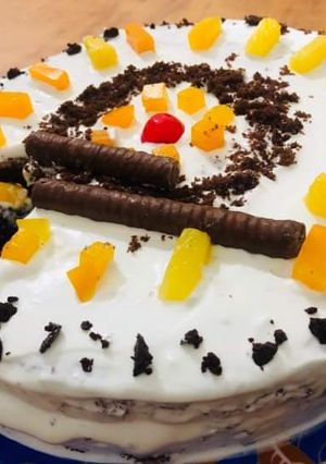 A picture of Chocolate cake recipe.
