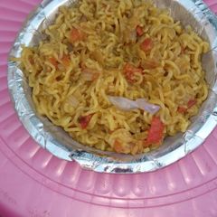 A picture of Masala Onion Maggie.