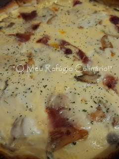 Foto de ♥ Quiche de Presunto, Fiambre, Queijo e Cogumelos ♥