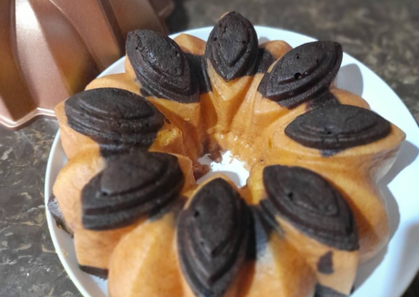 Marmer Cake Keto