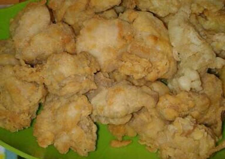Resep Ayam dan jamur krispy Anti Gagal