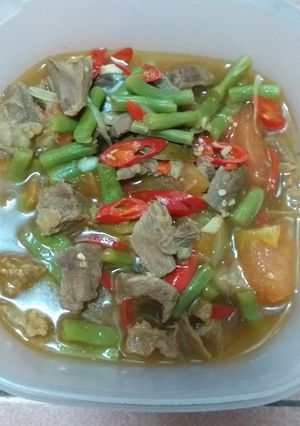 Foto resep Asem asem daging