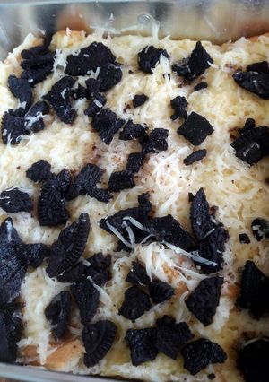 Foto resep Puding Roti Oreo Kukus