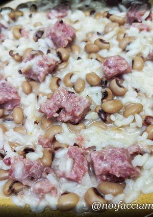 Foto di Risotto con Cotechino e Fagioli Dall'Occhio