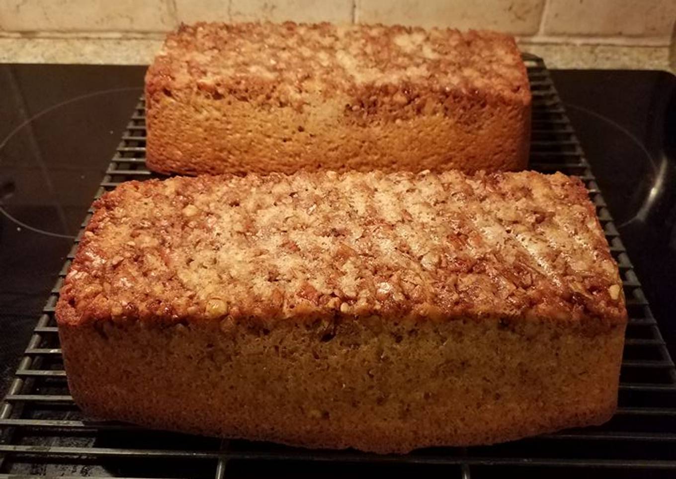 Pie - sour cream with pecans