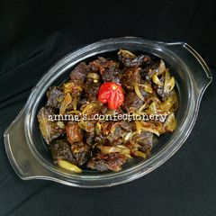 A picture of Peppered Beef.
