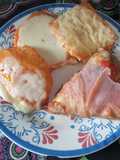 Zapallo con queso en la freidora de aire