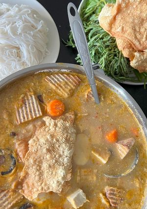 A picture of Vegetarian Hot Pot with Fermented Tofu.