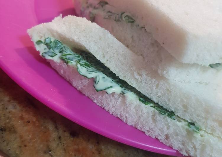 Sándwich de Berros Thermomix