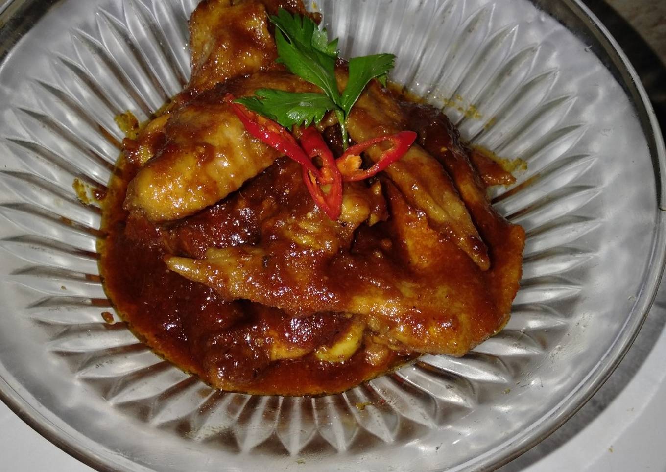 Ayam kecap sederhana