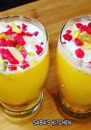 मैंगो मस्तानी (Mango Mastani recipe in Hindi) रेसिपी मुख्य फोटो
