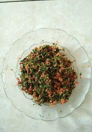 Foto resep Urap Daun Kenikir