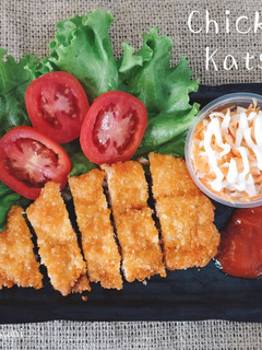 Foto resep 121. Chicken Katsu plus Salad