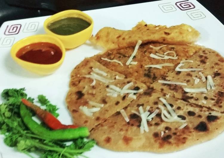 Recipe of Homemade Tuver Dal Split Pigeon Peas Spicy Parathas