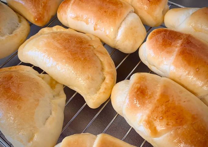 Roti Manis : Roll Pan & Cream Pan foto resep utama