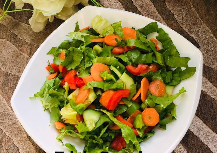 Recipe of Quick Green Salad 🥗