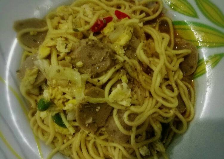 Resep Mie Tek Tek Ala2 Praktis, Bikin Ngiler