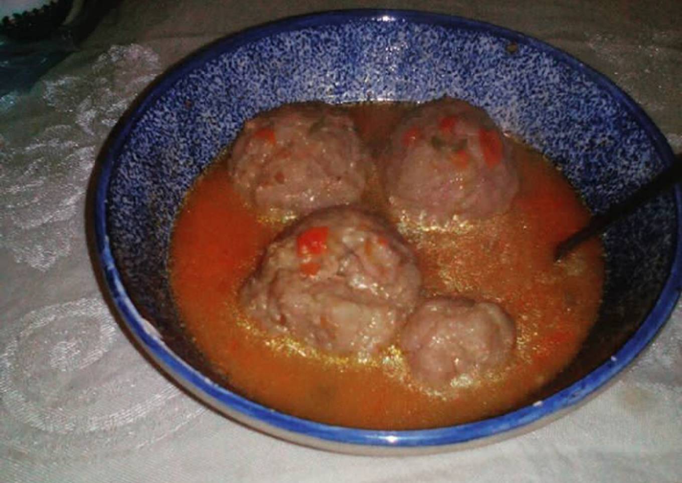 Albóndigas en caldo