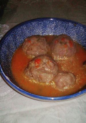 Una foto de Albóndigas en caldo