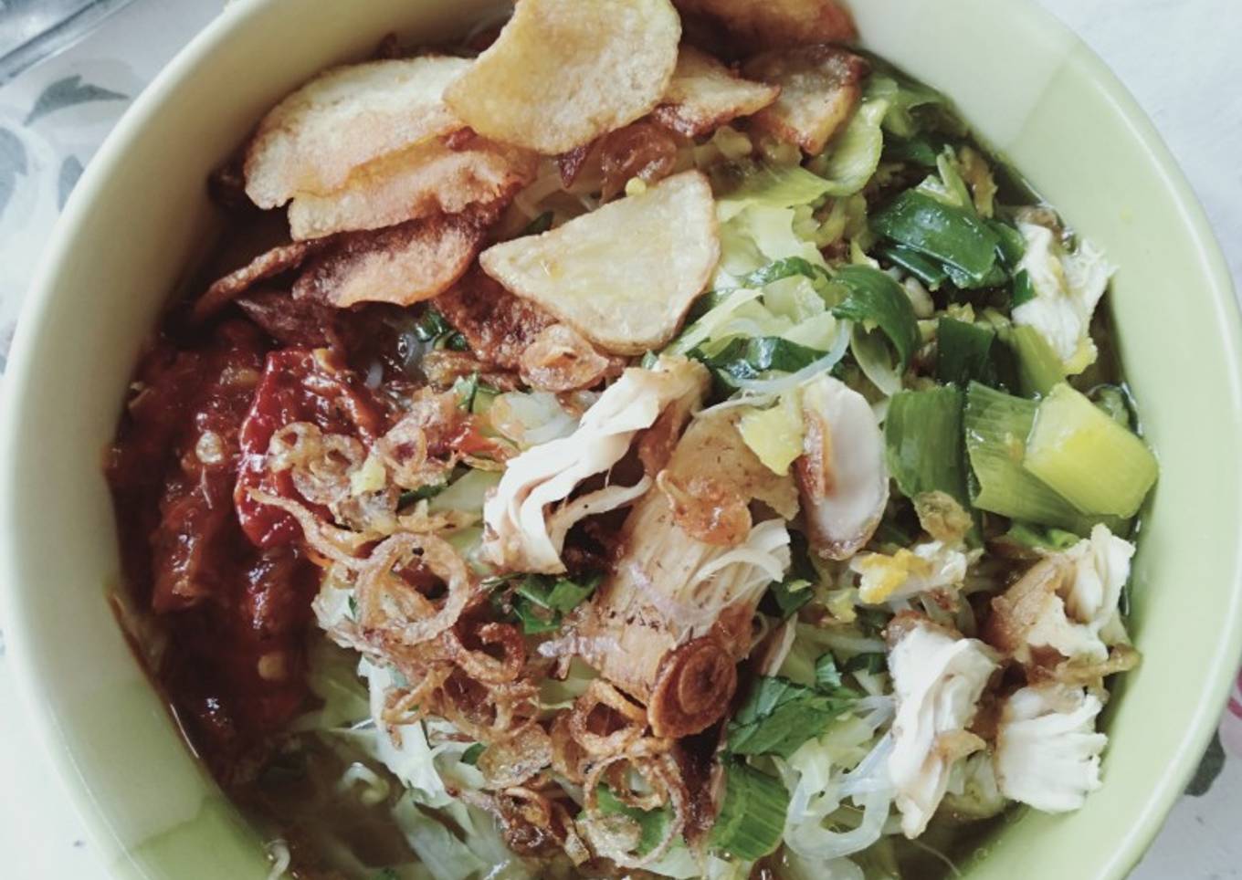 Soto Ayam ala SariYogaYogie