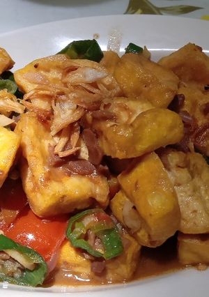 Foto resep Tahu oseng tauco cabe ijo