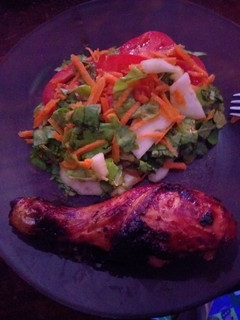 Una foto de Muslo de pollo al horno. A mi manera 😏