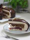 Café Blanc : Coffee and White Chocolate Entremet