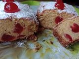 Budín de cerezas