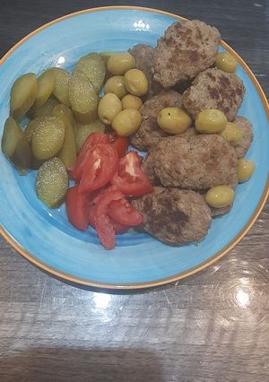 عکسی از دستور کباب تابه ای با آب (grilld pan with water)(كباب مع الما)