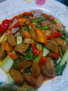 Foto resep Tumis pokcoy bakso