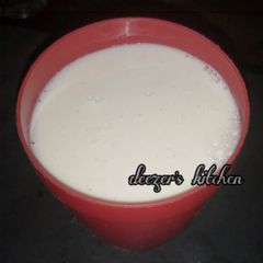 A picture of Milk pap (kunun madara).
