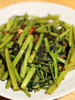 蝦醬空心菜 的食譜成品照片