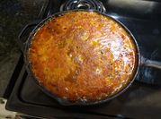 A picture of chorizo casserole