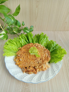 Foto resep Omelette Mie Daun Selada
