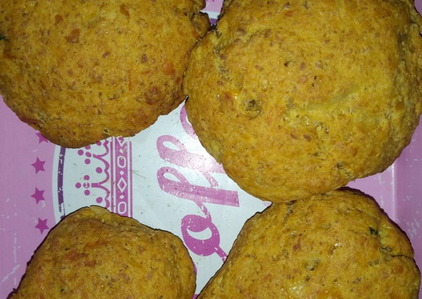 Scones de ricotta especiados