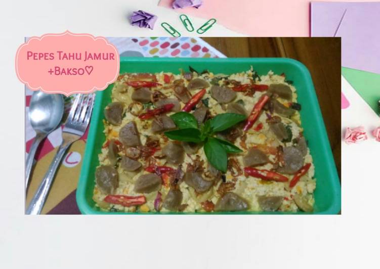 Rahasia Membuat Pepes Tahu Jamurbakso Yang Gurih