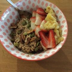 A picture of Cinnamon porridge.