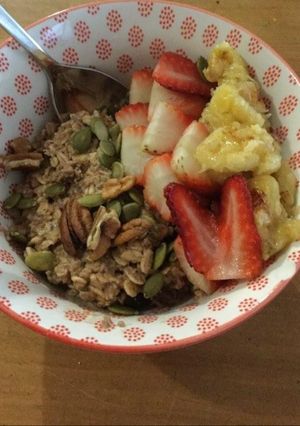 A picture of Cinnamon porridge.