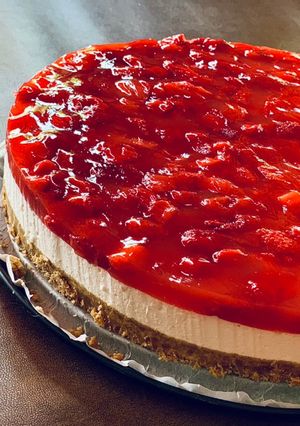 Foto di Torta Fredda alle Fragole 🍓