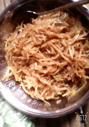 Foto resep Oseng pepaya muda kecap pedass