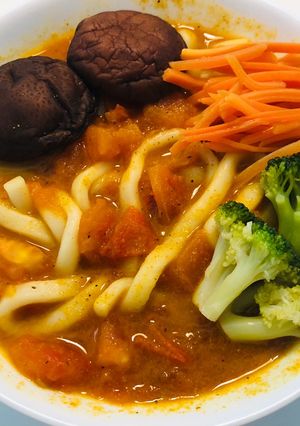 A picture of Spicy Curry Udon.