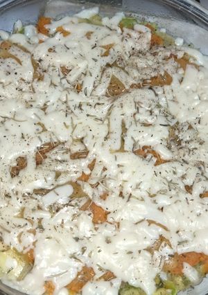 صورة لوصفة خضار بيوريه صحى ومفيد 😋😋