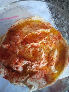 Una foto de Hummus de garbanzos en Thermomix