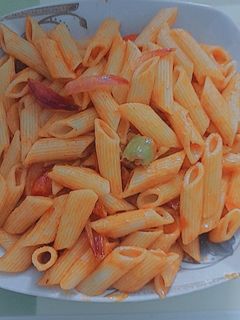 صورة لوصفة مكرونة