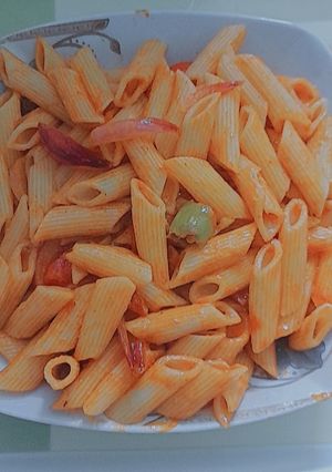 صورة لوصفة مكرونة