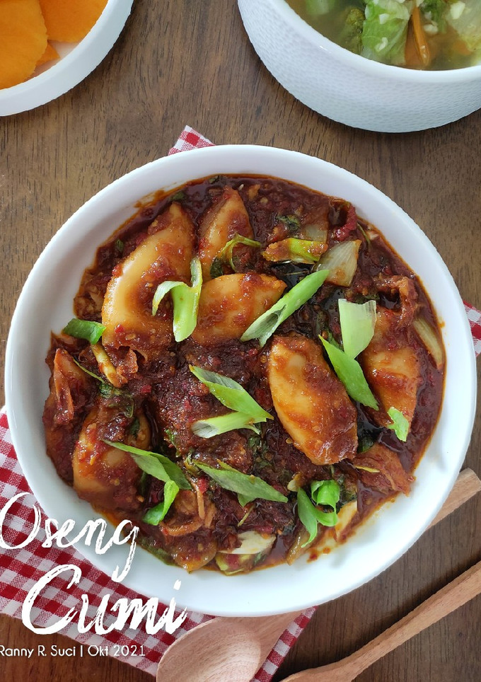 Foto resep Oseng Cumi