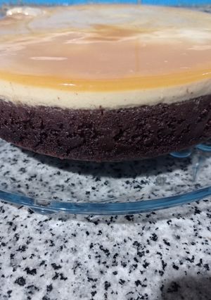 عکسی از دستور فلن کیک خوشمزه 😋😋