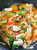 สุกี้แห้งเนื้อรวม