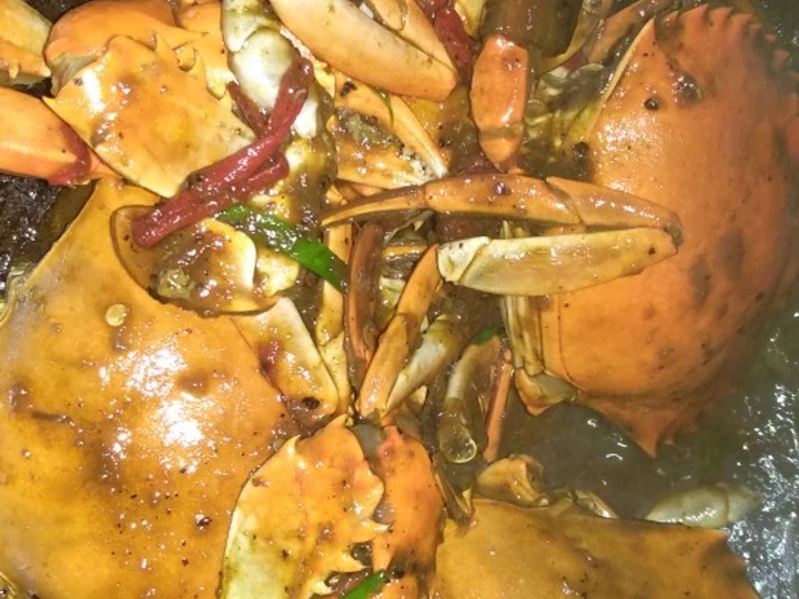 Langkah Mudah untuk Membikin Resep Kepiting lada hitam yang Lezat Anti Ribet, Lezat Sekali