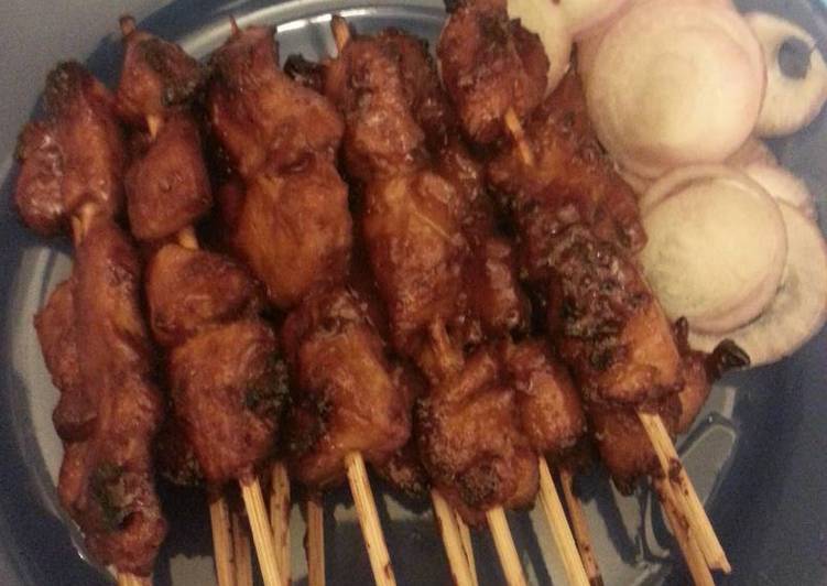 Sate ayam praktis